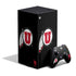 University of Utah Circle and Feather on Black XBox Series X Digital Edition Bundle Skin