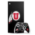 University of Utah Circle and Feather on Black Xbox Series X Skins