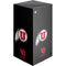 University of Utah Circle and Feather on Black XBox Series X Digital Edition Console Skin