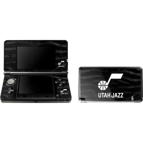 NBA Utah Jazz Black Animal Print 3DS (2011) Skin