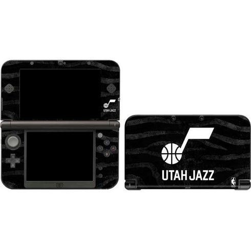 NBA Utah Jazz Black Animal Print Nintendo Skins