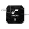 NBA Utah Jazz Black Animal Print 85W Power Adapter (15 and 17 inch MacBook Pro Charger) Skin
