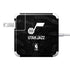 NBA Utah Jazz Black Animal Print 85W Power Adapter (15 and 17 inch MacBook Pro Charger) Skin