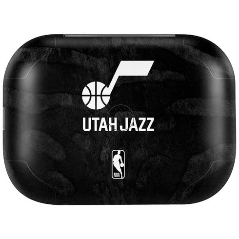 NBA Utah Jazz Black Animal Print Amazon Echo Buds Skin