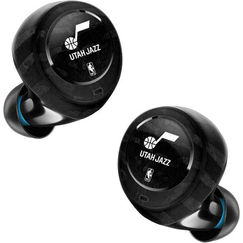NBA Utah Jazz Black Animal Print Amazon Echo Buds Skin