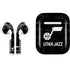 NBA Utah Jazz Black Animal Print Apple AirPods 2 Skin