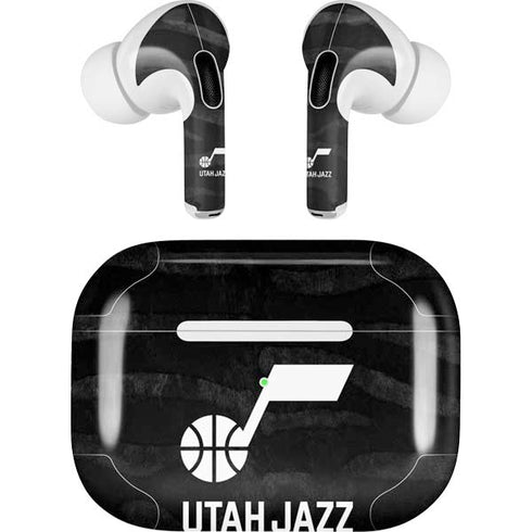 NBA Utah Jazz Black Animal Print Apple AirPods Pro Skin
