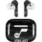 NBA Utah Jazz Black Animal Print AirPods Skins