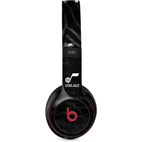 NBA Utah Jazz Black Animal Print Beats Solo 2 Wireless Skin