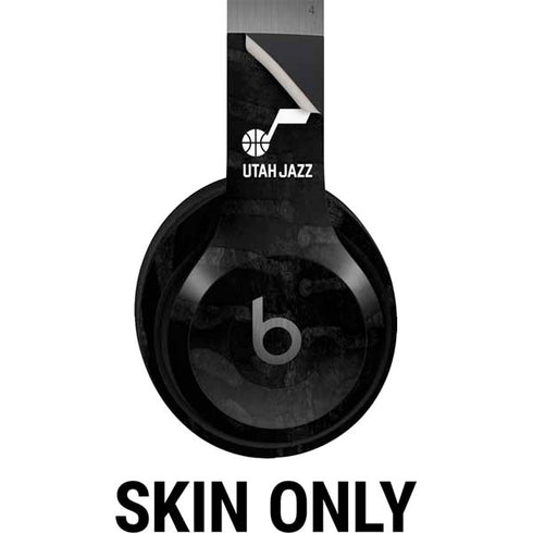 NBA Utah Jazz Black Animal Print Beats Solo 4 Wireless Headphones Skin