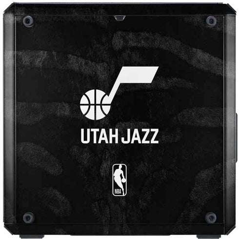 NBA Utah Jazz Black Animal Print Cooler Master MasterBox Q300L Mini Tower Skin