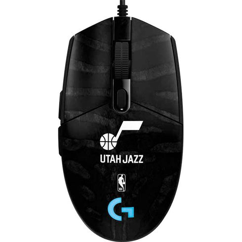 NBA Utah Jazz Black Animal Print G203 Prodigy RGB Wired Gaming Mouse Skin