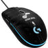 NBA Utah Jazz Black Animal Print G203 Prodigy RGB Wired Gaming Mouse Skin