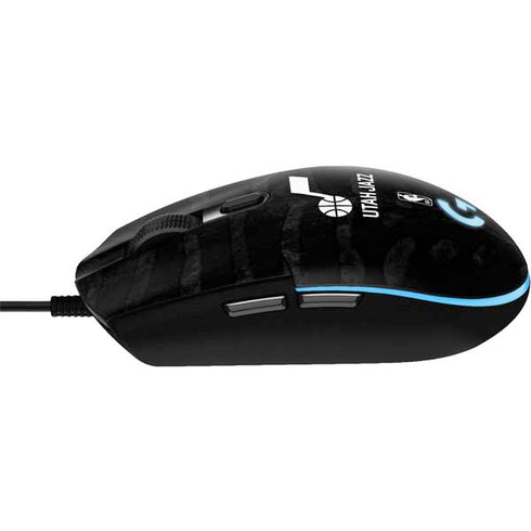 NBA Utah Jazz Black Animal Print G203 Prodigy RGB Wired Gaming Mouse Skin