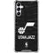 NBA Utah Jazz Black Animal Print Gabb Phone 4 Clear Case