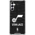 NBA Utah Jazz Black Animal Print Gabb Phone 4 Clear Case