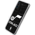 NBA Utah Jazz Black Animal Print Galaxy A10e Clear Case