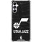 NBA Utah Jazz Black Animal Print Galaxy A14 5G Clear Case