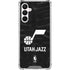 NBA Utah Jazz Black Animal Print Galaxy A16 5G Clear Case