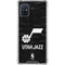 NBA Utah Jazz Black Animal Print Galaxy A51 5G Clear Case