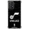 NBA Utah Jazz Black Animal Print Galaxy A52 5G Clear Case
