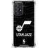 NBA Utah Jazz Black Animal Print Galaxy A52 5G Clear Case