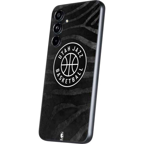 NBA Utah Jazz Black Animal Print Galaxy A54 5G Skin