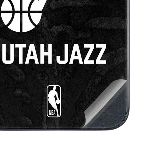 NBA Utah Jazz Black Animal Print Galaxy A54 5G Skin