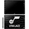 NBA Utah Jazz Black Animal Print Galaxy Book 12in Skin