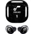 NBA Utah Jazz Black Animal Print Galaxy Buds Pro Skin
