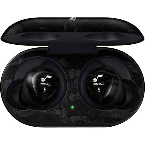 NBA Utah Jazz Black Animal Print Galaxy Buds Skin