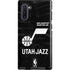 NBA Utah Jazz Black Animal Print Galaxy Cases