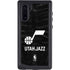 NBA Utah Jazz Black Animal Print Galaxy Cases