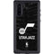NBA Utah Jazz Black Animal Print Galaxy Note 10 Waterproof Case
