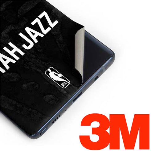 NBA Utah Jazz Black Animal Print Galaxy Note 9 Skin