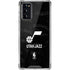 NBA Utah Jazz Black Animal Print Galaxy Note20 5G Clear Case