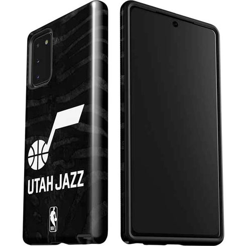 NBA Utah Jazz Black Animal Print Galaxy Note20 5G Pro Case