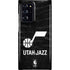 NBA Utah Jazz Black Animal Print Galaxy Cases