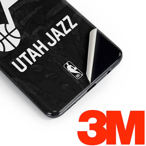 NBA Utah Jazz Black Animal Print Galaxy S10 Skin