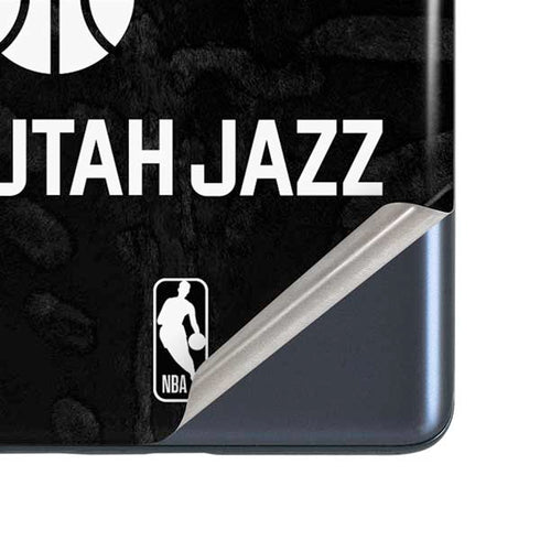 NBA Utah Jazz Black Animal Print Galaxy S20 Fan Edition Skin