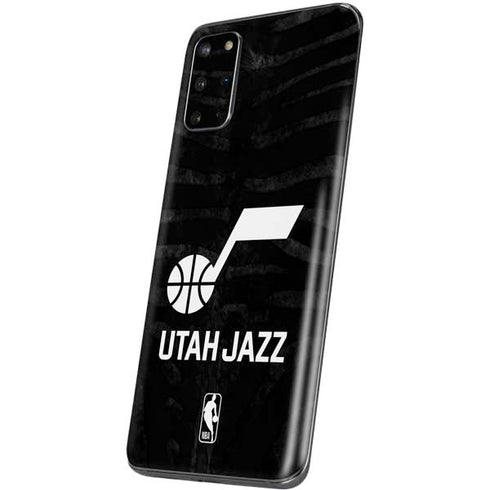 NBA Utah Jazz Black Animal Print Galaxy S20 Plus Skin