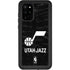 NBA Utah Jazz Black Animal Print Galaxy S20 Plus Waterproof Case