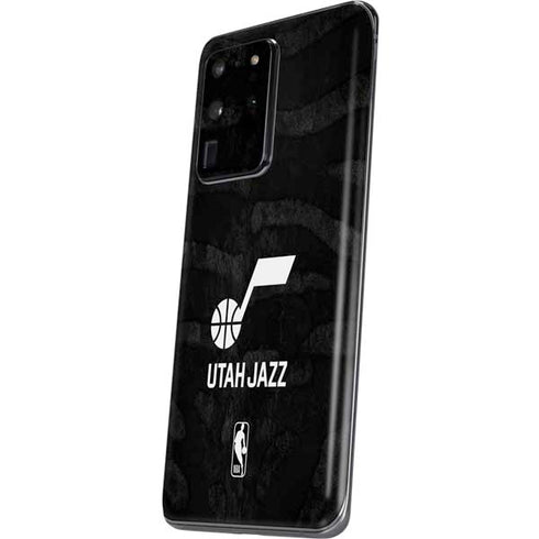 NBA Utah Jazz Black Animal Print Galaxy S20 Ultra 5G Skin