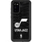 NBA Utah Jazz Black Animal Print Galaxy S20 Waterproof Case