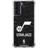 NBA Utah Jazz Black Animal Print Galaxy S21 5G Clear Case