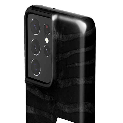 NBA Utah Jazz Black Animal Print Galaxy S21 Ultra 5G Pro Case