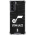 NBA Utah Jazz Black Animal Print Galaxy S22 Clear Case