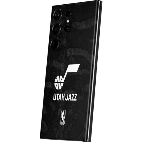 NBA Utah Jazz Black Animal Print Galaxy Skins