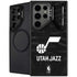 NBA Utah Jazz Black Animal Print Galaxy S25 Ultra Kickstand Case