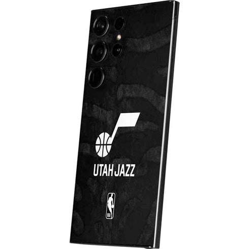 NBA Utah Jazz Black Animal Print Galaxy S25 Ultra Skin